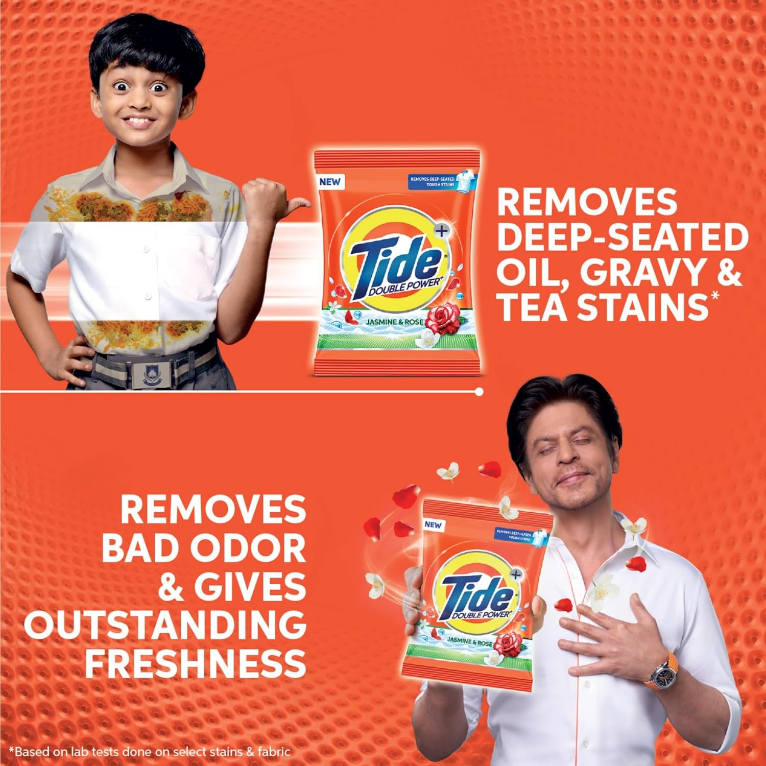 6kg+2kg Tide Plus Double Power Detergent Washing Powder Jasmine &amp; Rose 7kg + 3kg FREE - View 6